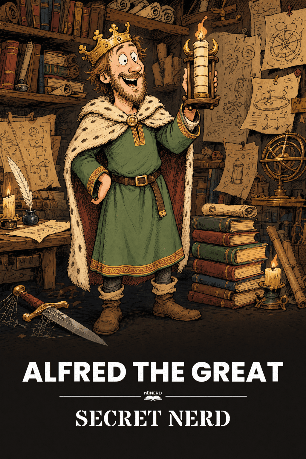 Alfred the Great: Secret Nerd (Ages 9–12)