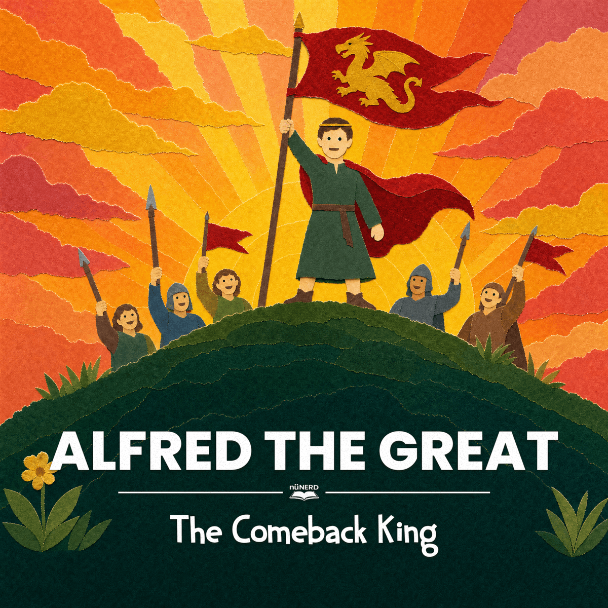 Cover of Alfred the Great: The Comeback King, for ages 0–4