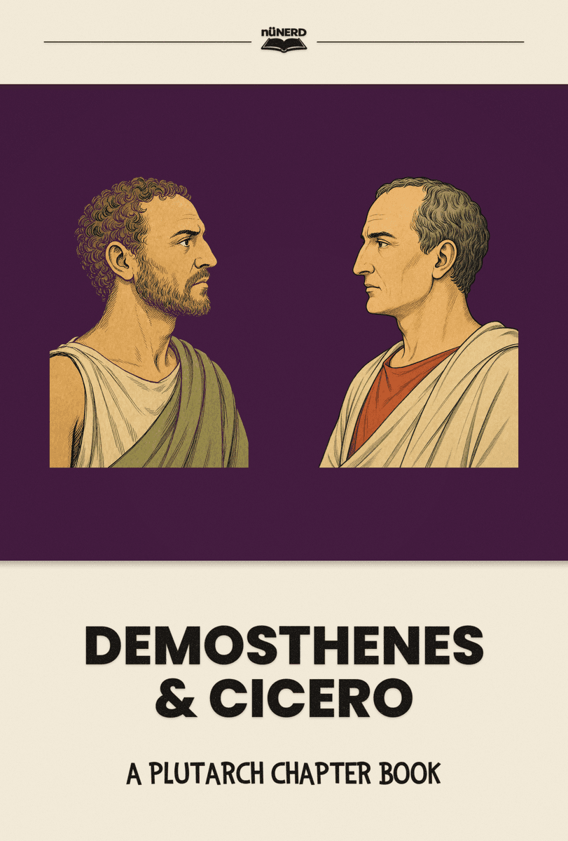 Cover of Demosthenes & Cicero: A Plutarch Chapter Book, for ages 6–10