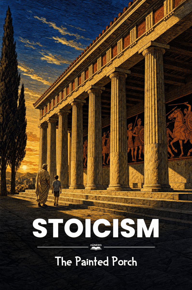 Cover of Stoicism: The Painted Porch, for ages 6–10