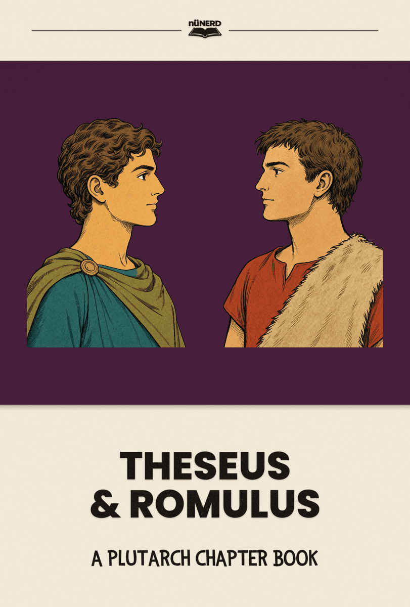 Cover of Theseus & Romulus: A Plutarch Chapter Book, for ages 6–10
