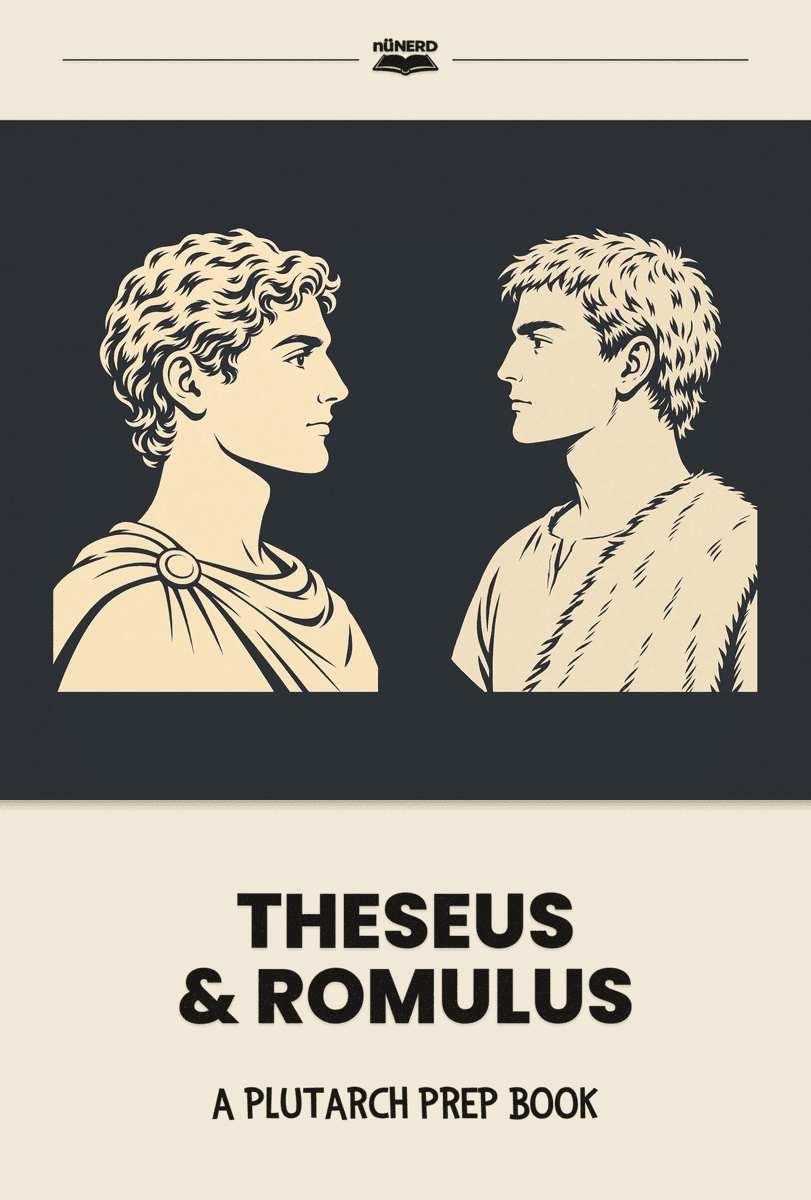 Cover of Theseus & Romulus: A Plutarch Prep Book, for ages 10–14
